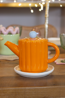 Tetera Orange Dot