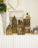 Casa Encantada Gold 46x18 Cm