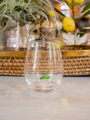 Vaso Cristal Rana Verde