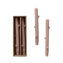 Set x 2 Vela Tronco Pink