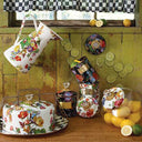White Flower Market Large Canister l