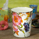 White Flower Market Waste Bin