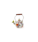 White Flower Market Whistling Tea Kettle