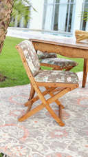 Silla Comedor Plegable Floral