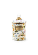 Wildflowers Blue Enamel Medium Canister