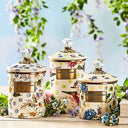 Wildflowers Yellow Small Canister