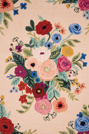 Tapete Les Fleurs Pink