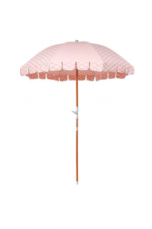 Parasol Dusty Rose Checkers