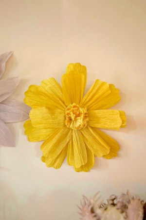 Aplique De Pared Flor Yellow