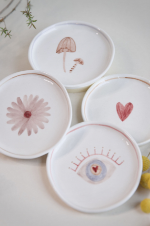 Mini Plato Encantado Flower