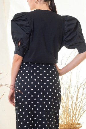 Camisa Básic Chic Negra