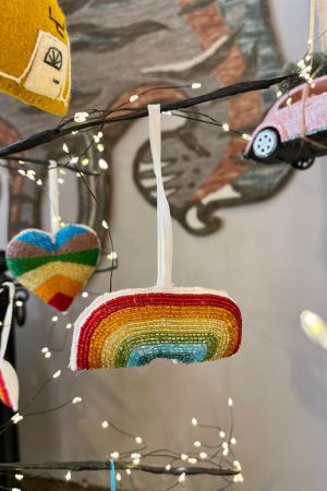 Adorno Navideño Rainbow