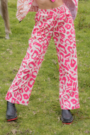 Pantalón Rose Leopard