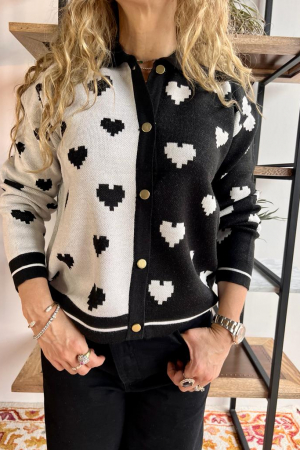 Saco Cuore Negro