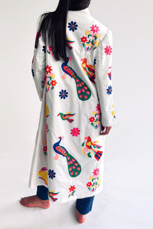 Campanula Coat White Rajastan