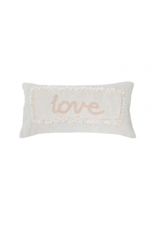 Cojín Rectangular Love Pink