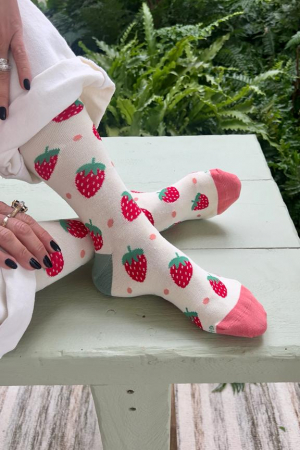 Medias Strawberry Delght