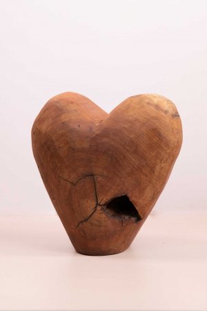 Wood Heart Midi