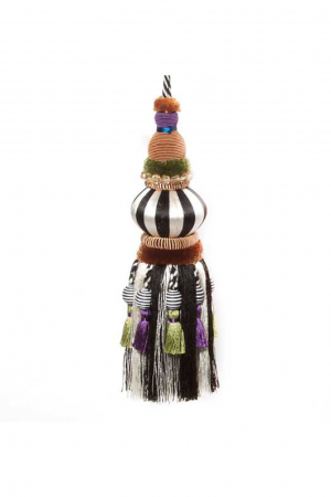 Black & White Bibelot Tassel