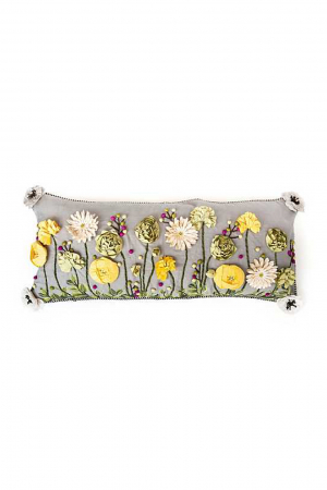 Coming Up Daisies Lumbar Pillow