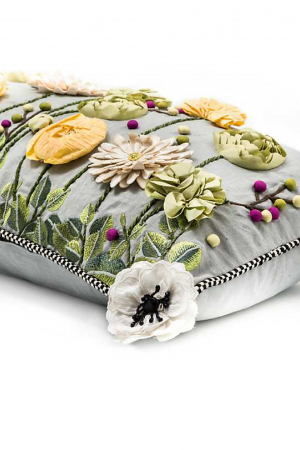 Coming Up Daisies Lumbar Pillow