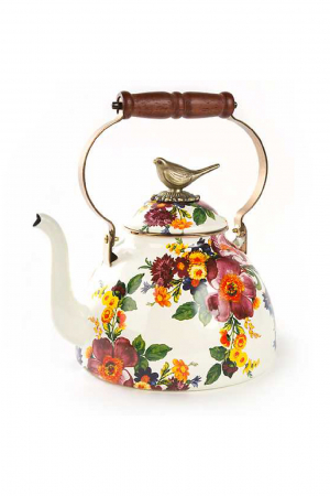 Courtly Check 3 Quart Tea Kettle with Bi