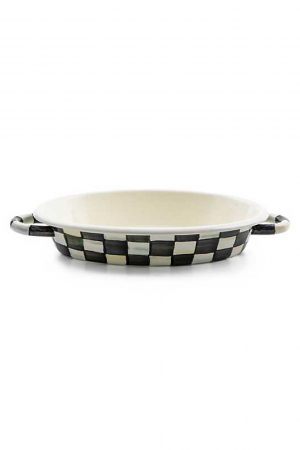 Courtly Check Medium Oval Gratin Dish