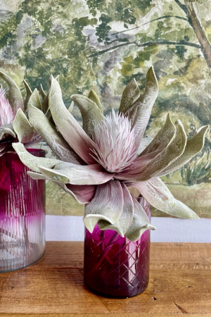 Protea Green & Pink