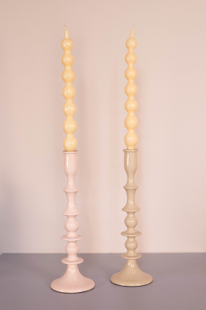 Set x2 Velas Pump Beige