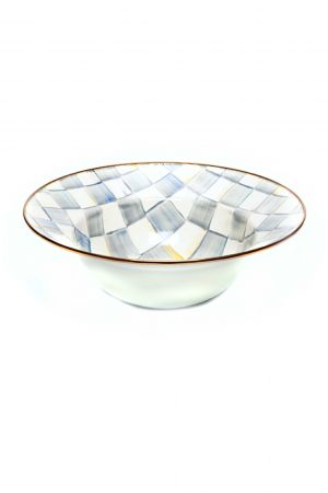 Sterling Check Serving Bowl