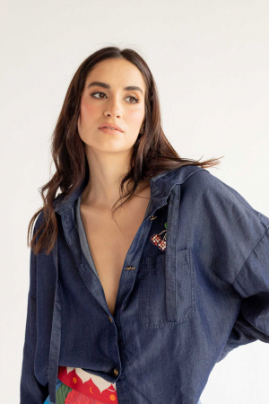 Camisa Caperucita Denim