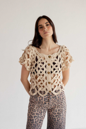 Camisa Crochet Rafaela