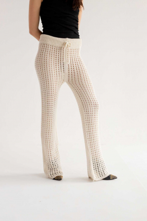 Pantalón Tejido Ivory