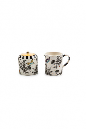 Butterfly Toile Creamer & Sugar Set