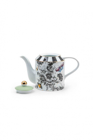 Butterfly Toile Teapot