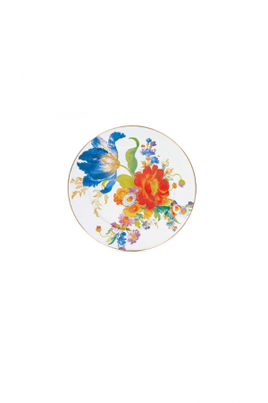 White Flower Market Serving Platter