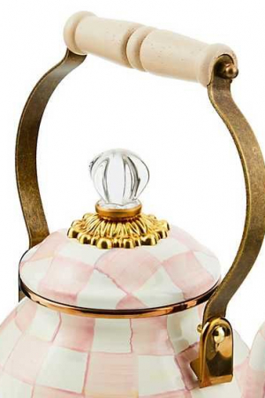 Rosy Check 2 Quart Tea Kettle