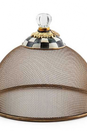 Courtly Check Small Mesh Dome