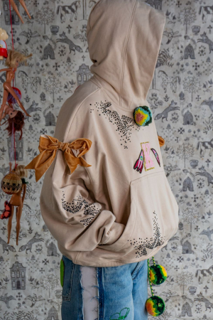 Rayuela Hoodie Taupe