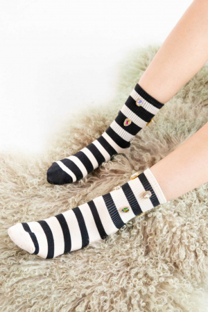 Medias Treasure Black