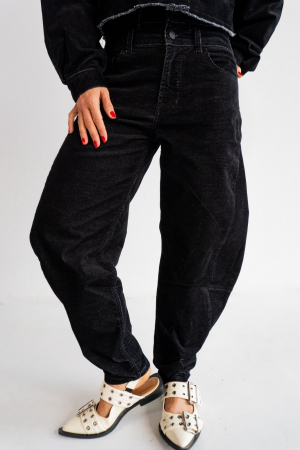 Jean Ballon Velvet Black