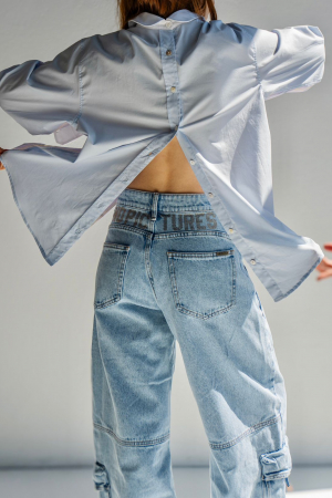 Jean No Pictures Blue