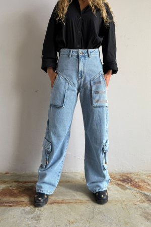 Jean No Pictures Blue
