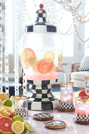 Courtly Check Beverage Hostess
